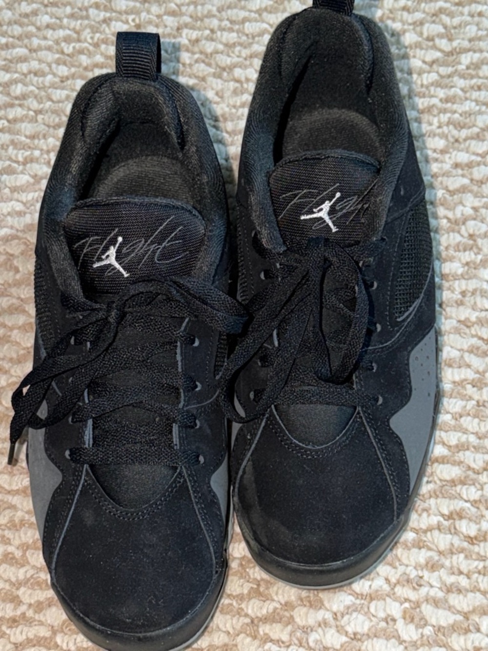 Nike Black Men's Low-Top Jumpman Sneakers